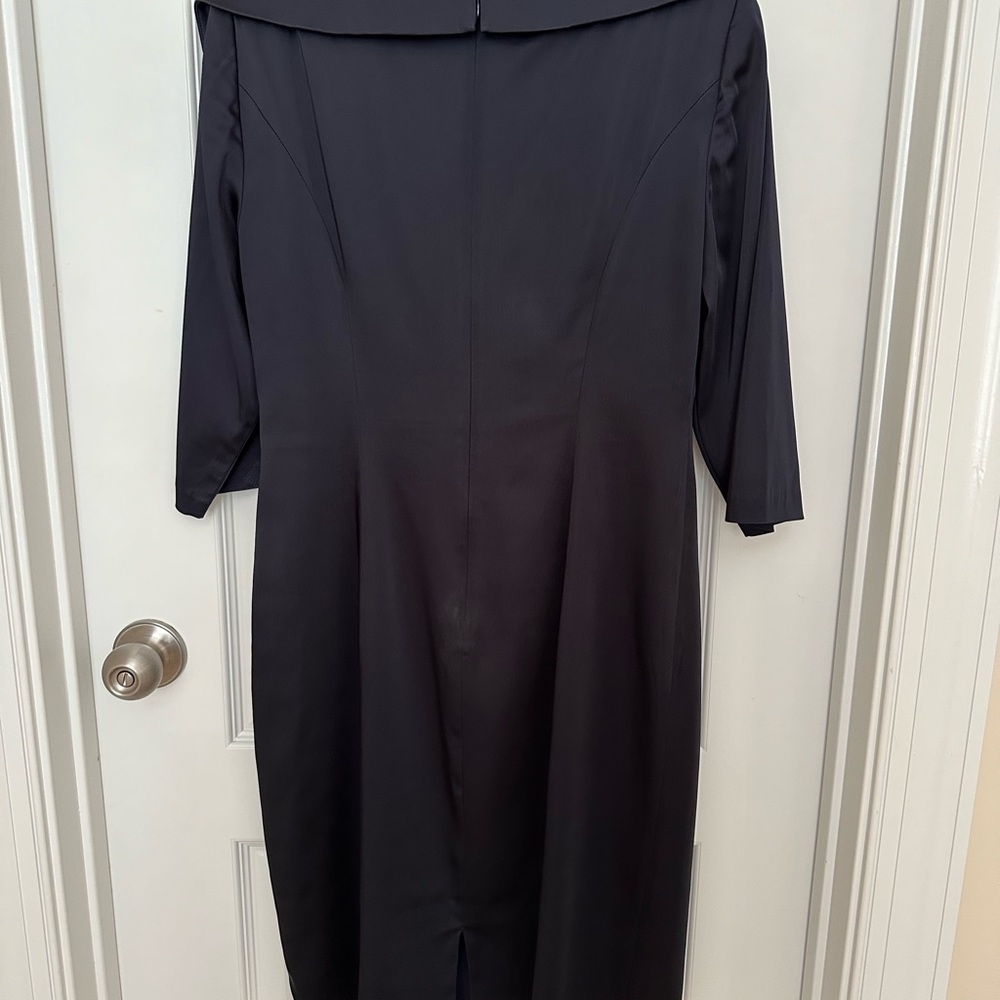 Kay Unger navy dress